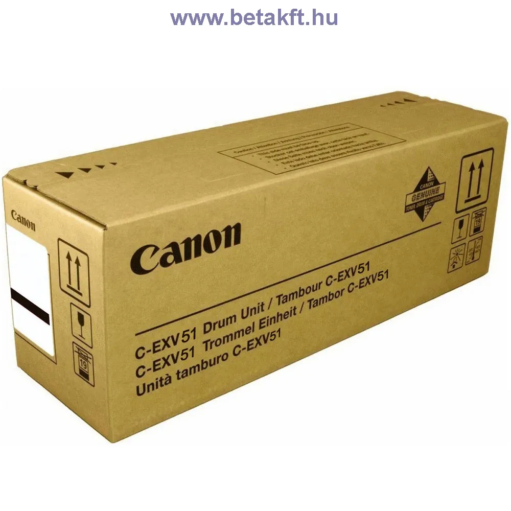 
                        Canon C-EXV51 Dobegység
                        0488C002BA